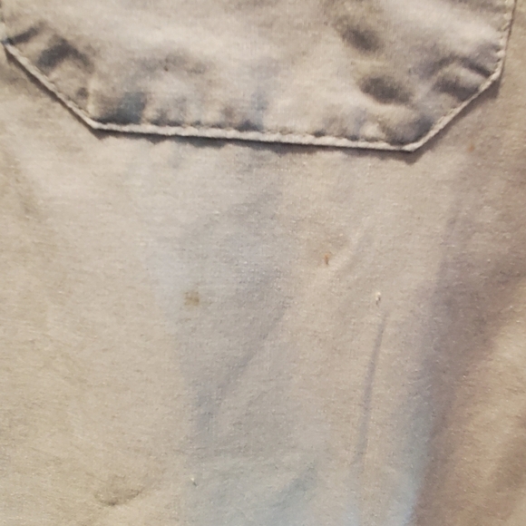 Full throttle saloon sturgis button down mens . Short sleeve. Sz xl blue - Picture 8 of 10